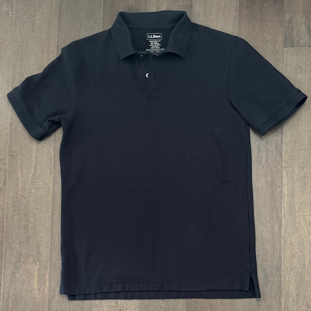 L.L. Bean Men's Dark Polo Shirt